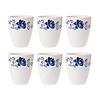 Dépôt d'Argonne Dépôt d'Argonne set of 6 Cup Rose, Blue