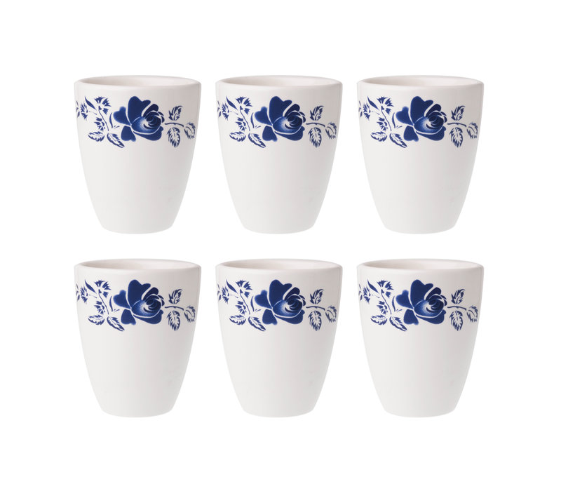 Dépôt d'Argonne set of 6 Cup Rose, Blue