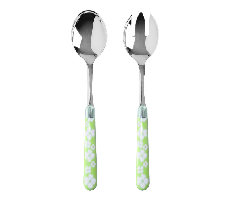 Couvert à la Carte Salad Servers Jasmine Green