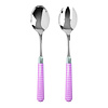 Multi Colour Slacouvert Ruit Roze