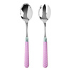 Multi Colour Slacouvert Damasco Roze