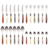 Murano 24-piece Dinner Cutlery 'Fresco Mix' in Box