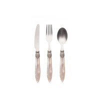 Murano 18-piece Breakfast Cutlery "Champagne" in Box