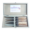 Murano Murano 6 Steak Knives "Champagne" in Box