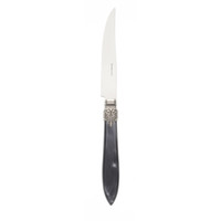 Murano 6 Steak Knives "Anthracite" in Box