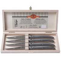 Laguiole Premium 4 Steak Knives Vintage Stainless Steel