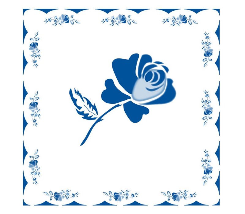 Rose Bleu 6 Packs 20 Serviettes