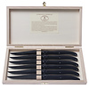 Laguiole Laguiole Classic 6 Steak Knives New Age Black