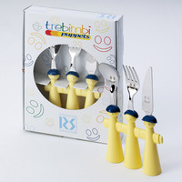 Puppets 3-piece Children's Cutlery Yellow