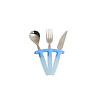 Kom Amsterdam Trebimbi 3-piece Children's Cutlery Blue