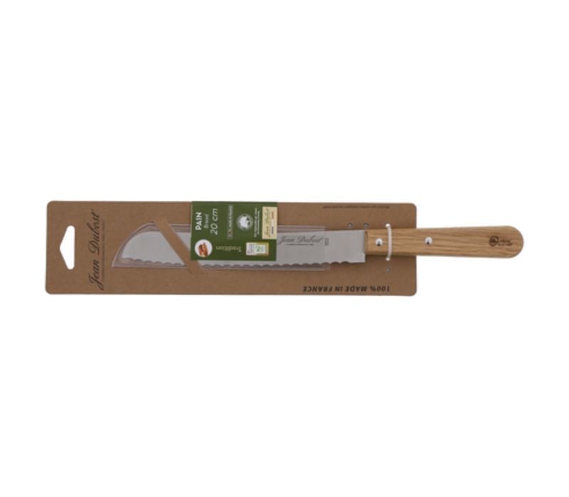 SL 2130 Jean Dubost bread knife 20 cm oak wood