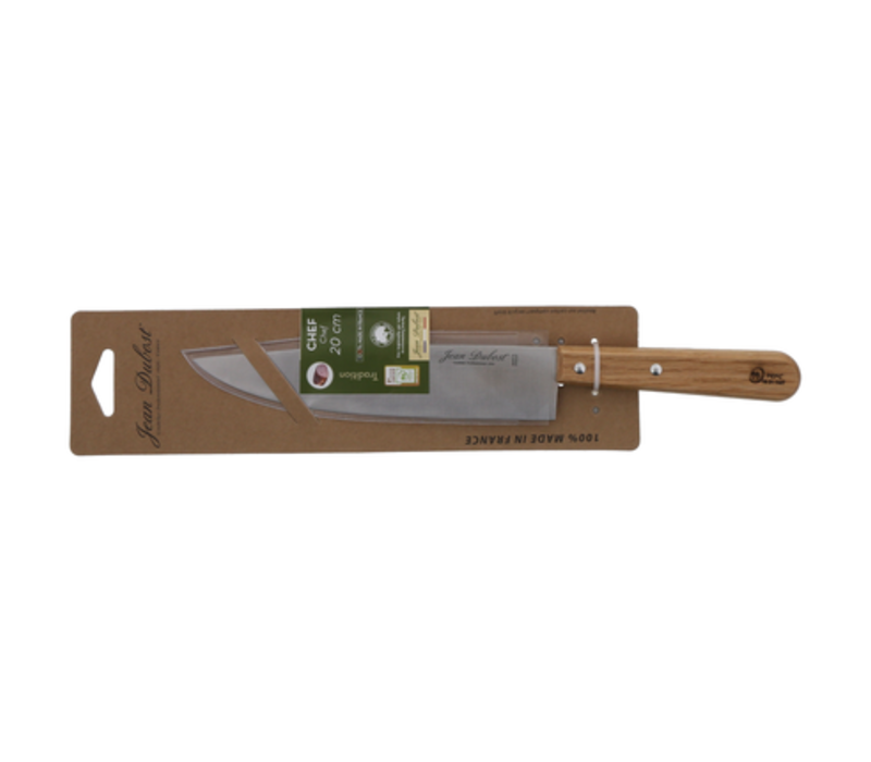 SL 2131 Jean Dubost couteau de chef 20 cm bois de chêne