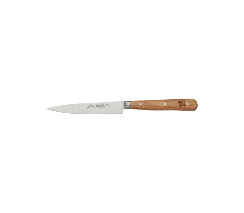 Jean Dubost 3 Kitchen knives 'Eco-Friendly' Oak wood