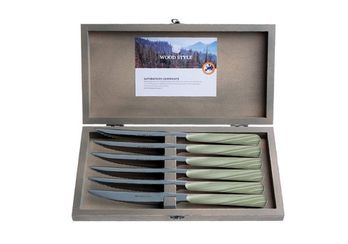 Wood Style 6 Steakmesser 'Bambus'