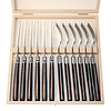 Laguiole Laguiole Premium 6 Steak Knives & 6 Forks Wenge Wood