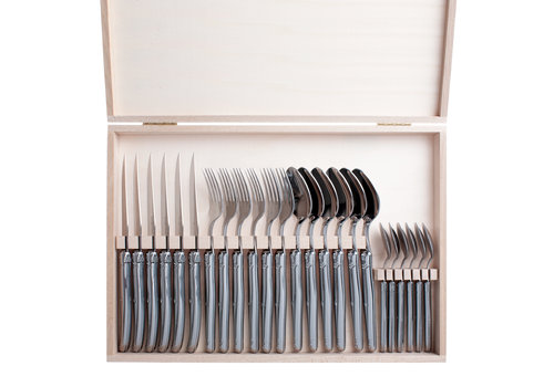 Laguiole Laguiole Exclusive Cutlery set 24-piece Stainless Steel