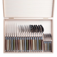 Laguiole Exclusive Cutlery set 24-piece Mineral