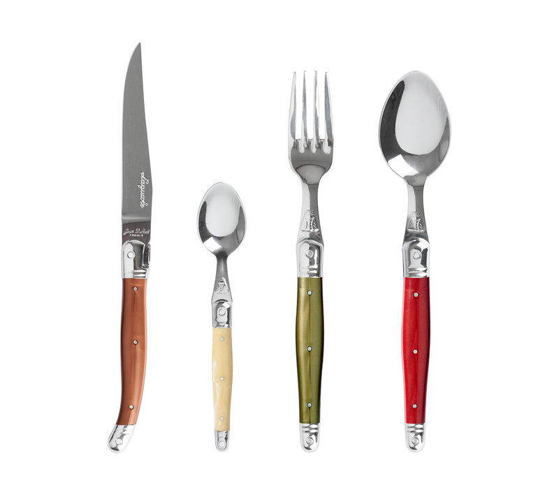 Laguiole Exclusvie Cutlery set 24-piece Autumn