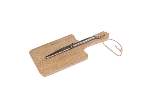 Laguiole Laguiole Steakmesser 'Classic' Edelstahl mit Schneidebrett