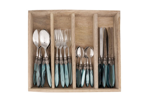 Murano Murano Dinercouvert – Voor 6 Personen– Groen