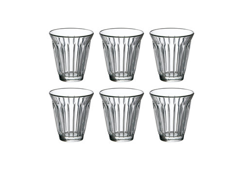 La Rochére Rochère Set 6 Wasser-/Kaffeegläser 19 cl Zink