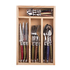 Laguiole Laguiole 'Classic' Steak Cutlery Set 24-piece Autumn Mix