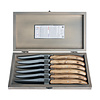 Laguiole Laguiole Classic 6 Couteaux á Steak Chêne en Coffret