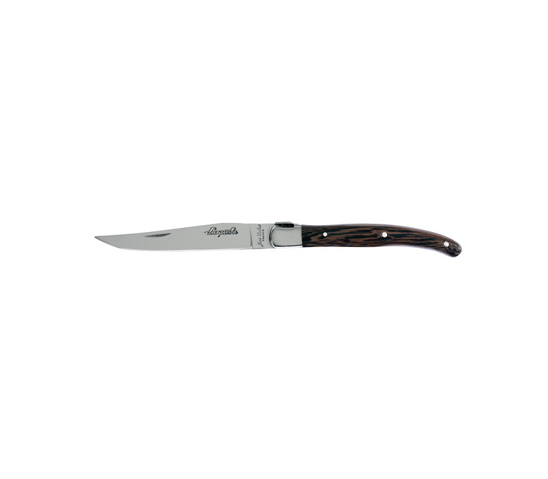 Laguiole Premium 6 Couteaux à Steak Bois de Wengé