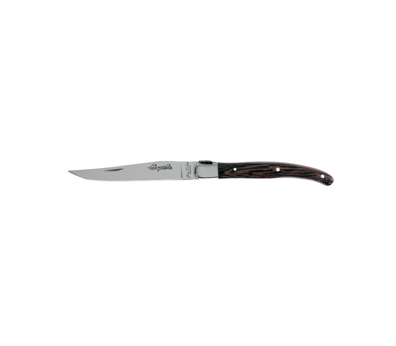 Laguiole Premium 6 Steakmessen Wengé Hout