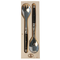 Laguiole Classic Salad Server Black