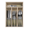 Laguiole Laguiole Classic Cutlery set 24-piece Light Horn Effect