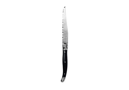 Laguiole Laguiole Classic Gezacktes Steakmesser Schwarz