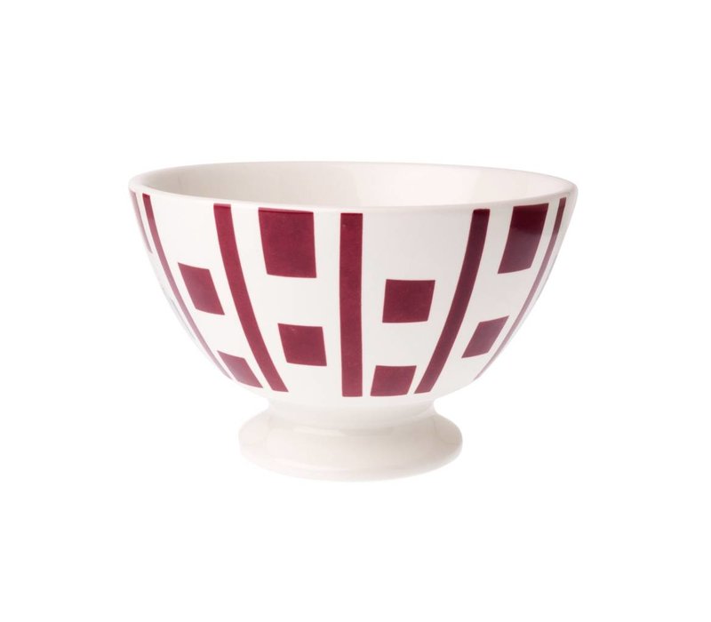 Dépôt d'Argonne SET OF 6 Bowls Medium Carré, Red