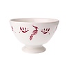 Dépôt d'Argonne Dépôt d'Argonne SET OF 6 Bowls Medium Paon, Red