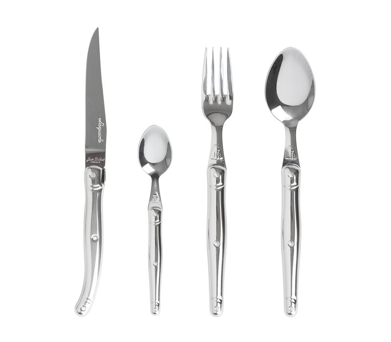 Laguiole Premium Steak Cutlery set 24-piece Stainless Steel