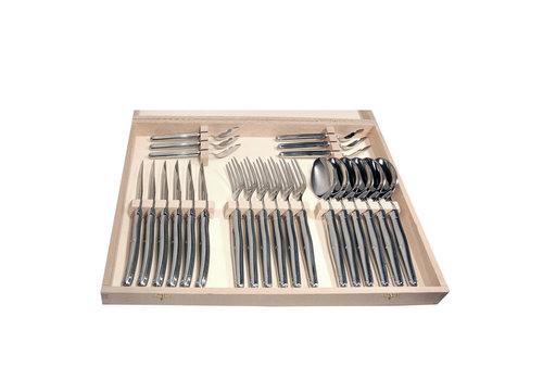 Laguiole Laguiole Premium Steak Besteckset 24-tlg. Edelstahl