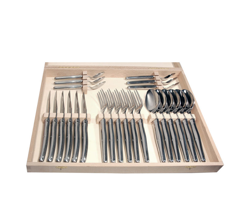 Laguiole Premium Steak Besteckset 24-tlg. Edelstahl