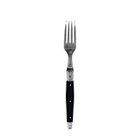 Laguiole Premium 6 Couteaux Steak & 6 Fourchettes Noir