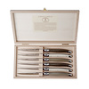 Laguiole Laguiole Premium 6 Steakmesser Leinen