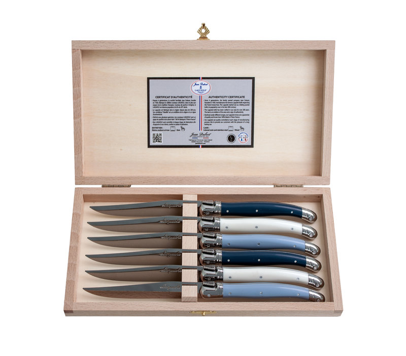 Laguiole Premium 6 Steakmessen Nordic