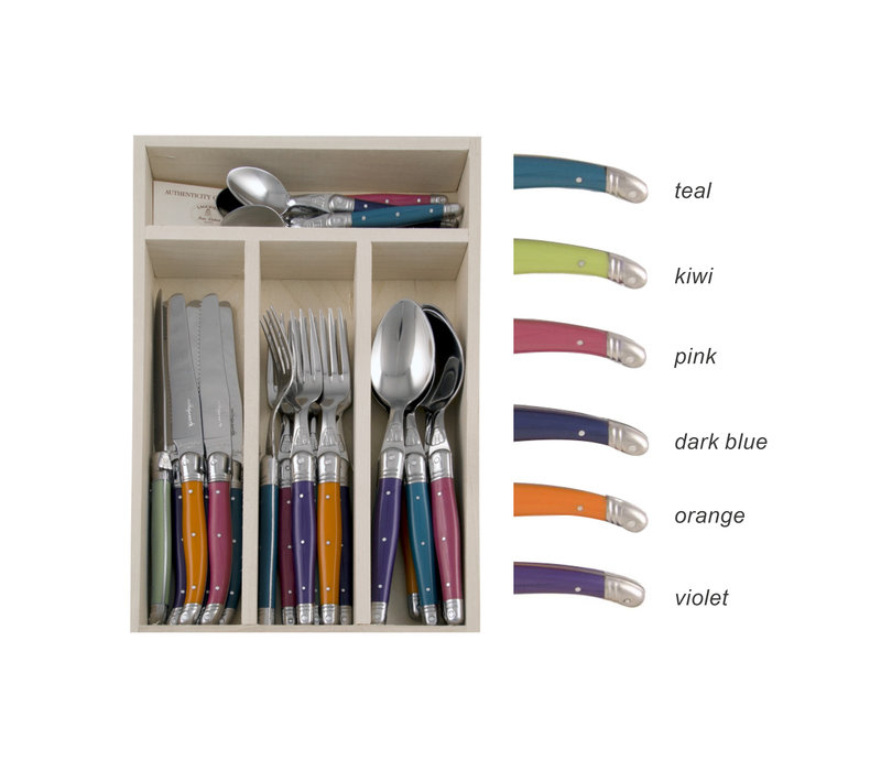 Laguiole Classic Cutlery set 24-piece Provence