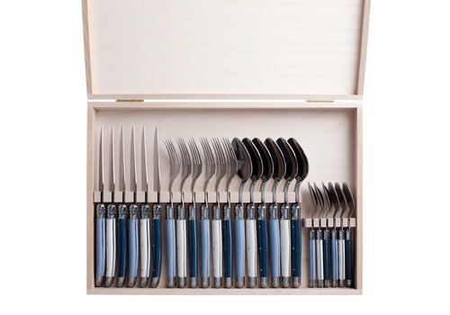 Laguiole Laguiole Exklusiv Steak Besteckset 24-tlg. Nordic