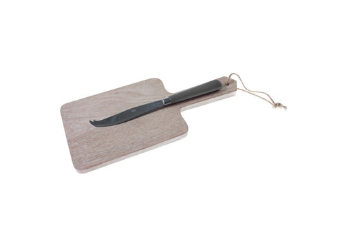 Chestnut Kastanien Käsemesser Grau mit Käsebrett