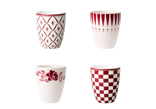 Dépôt d'Argonne Dépôt d'Argonne set of 4 Cup mix red