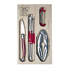 Laguiole Laguiole 14-piece Seafood Set Red in Display