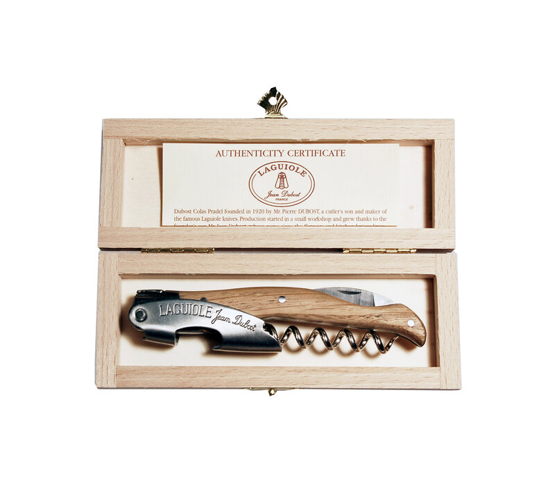 Laguiole Premium Sommelier Chêne en Coffret