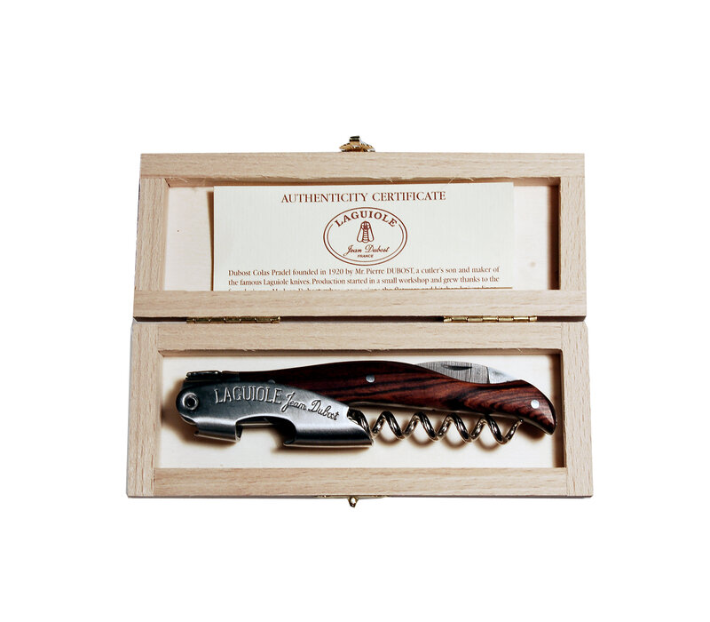 Laguiole Sommelier Rosewood in Box