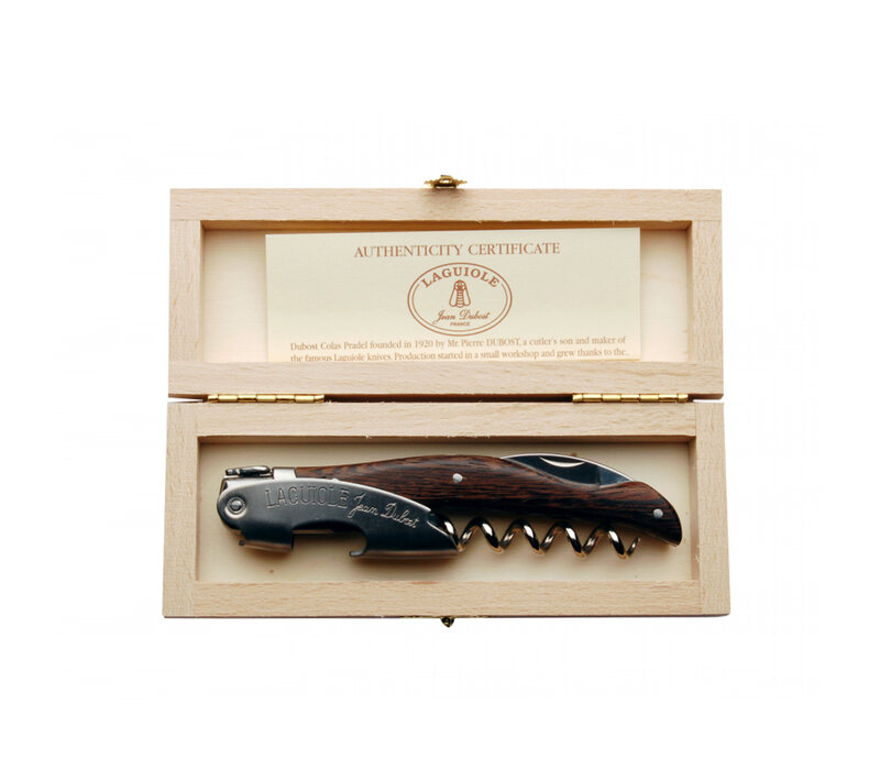 Laguiole Sommelier Wengé en Coffret