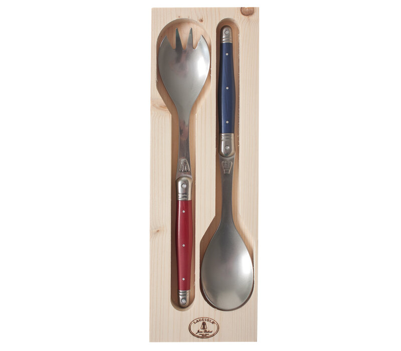 Laguiole Classic Salad Servers Autumn