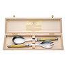 Laguiole Laguiole Premium Salad Servers Light Horn Effect